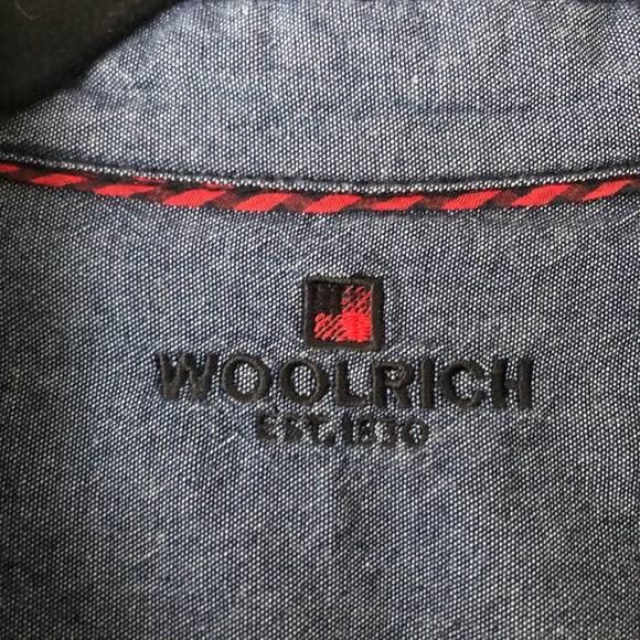 Woolrich Plaid Flannel Shirt Size Large - Picture 2 of 4
